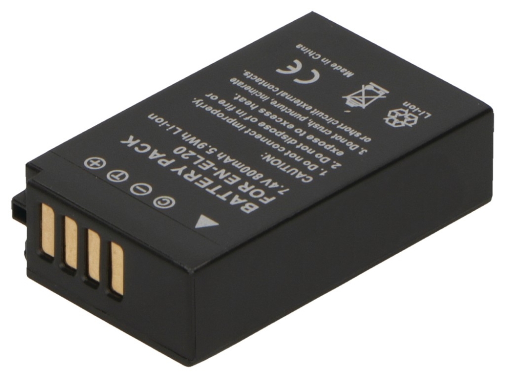 2-Power 2-Power Camera/Camcorder Batteries - Black