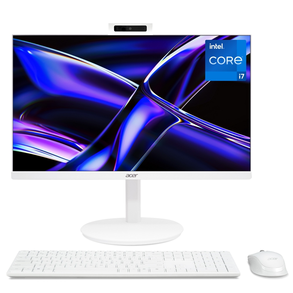 Acer C27-A All-in-One PCs desktops and Workstations - 27 Inches - 8GB - White