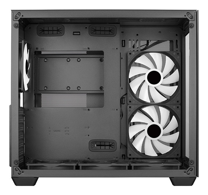 Aerocool EU Product - Geh Midi Dryft MicroATX/ATX/MiniITX ARGB (black)