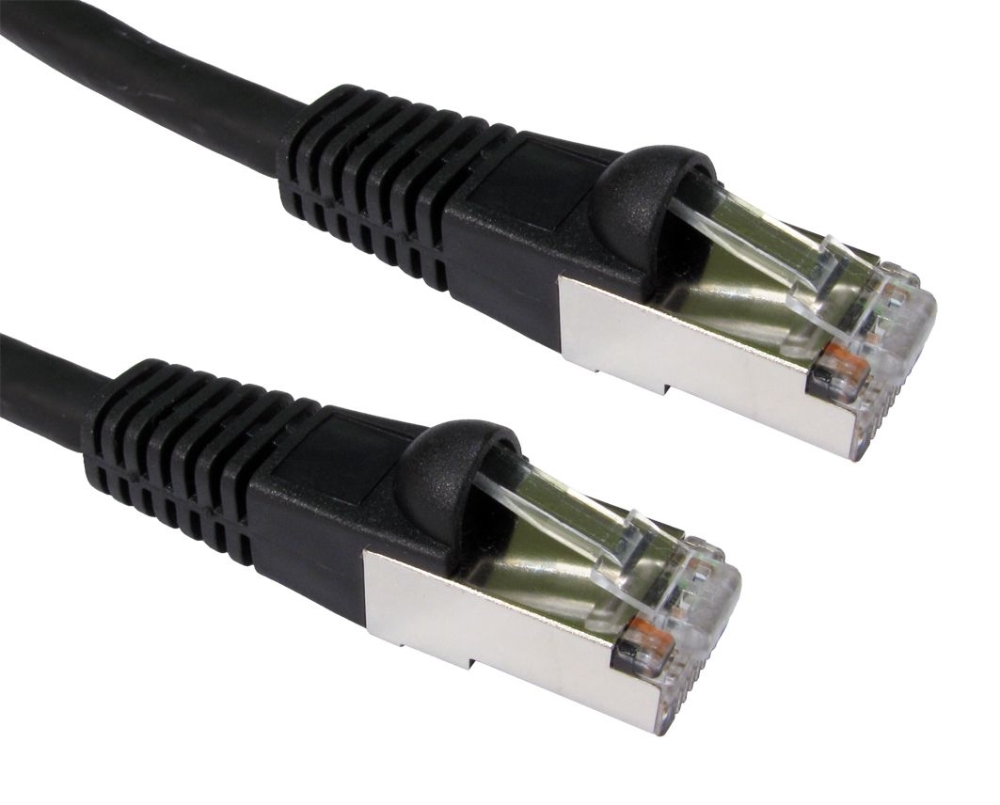 Cables Direct CAT6a Networking Cables - Black
