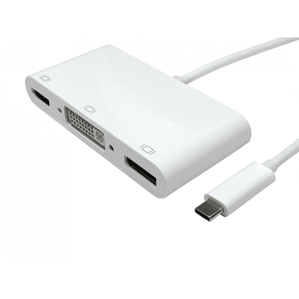 Cables Direct USB3C-HDD04 Laptop Docks & Port Replicators - White
