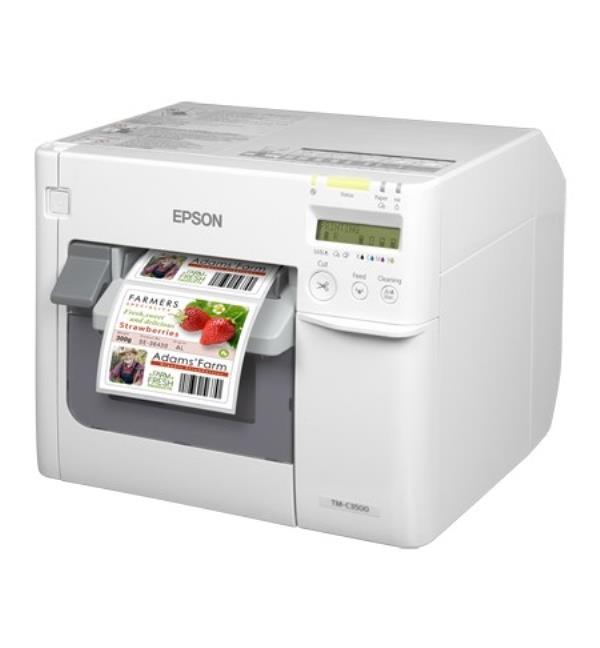 Epson TM-C3500 Label Printers - White