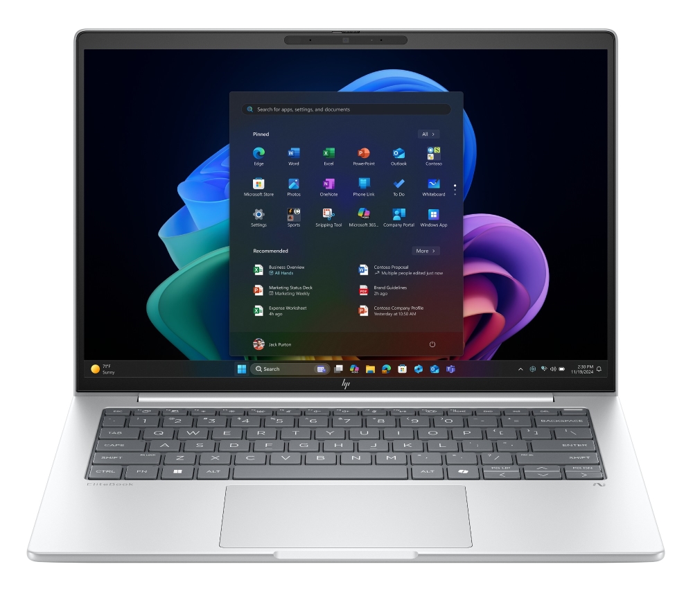 HP 11ax Laptops - 14 Inches - 24GB - Silver