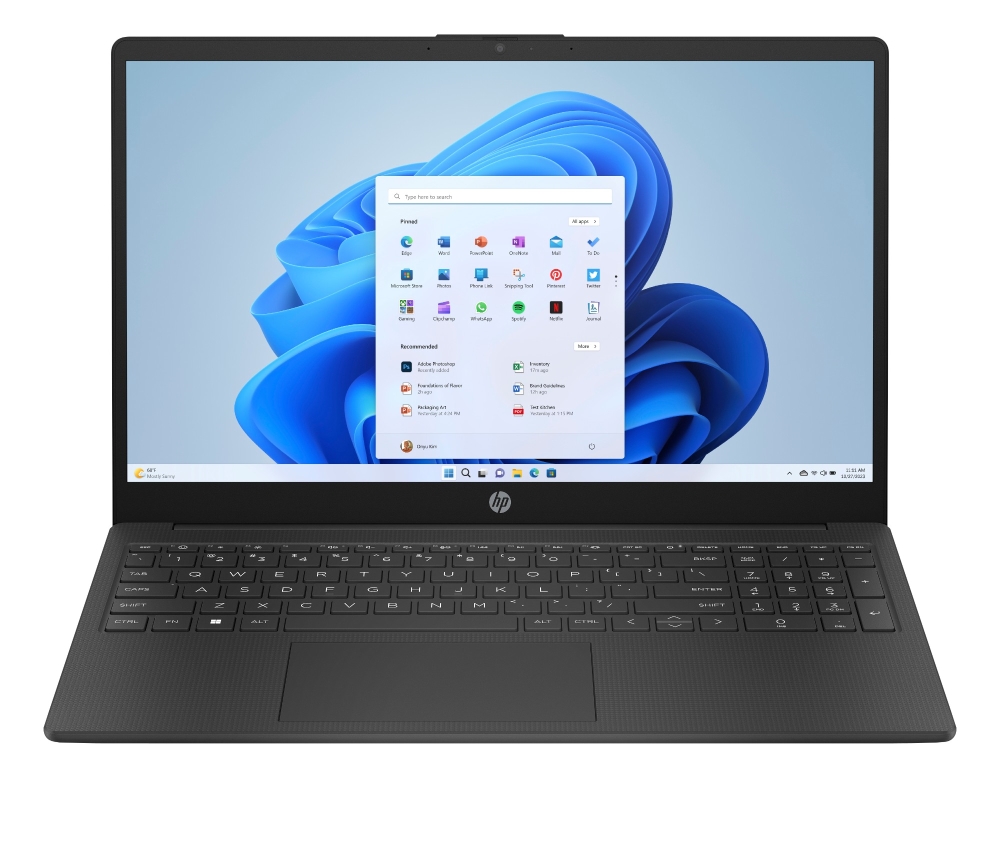 HP 15-fd0064na Laptops - 15.6 Inches - 8GB - Black