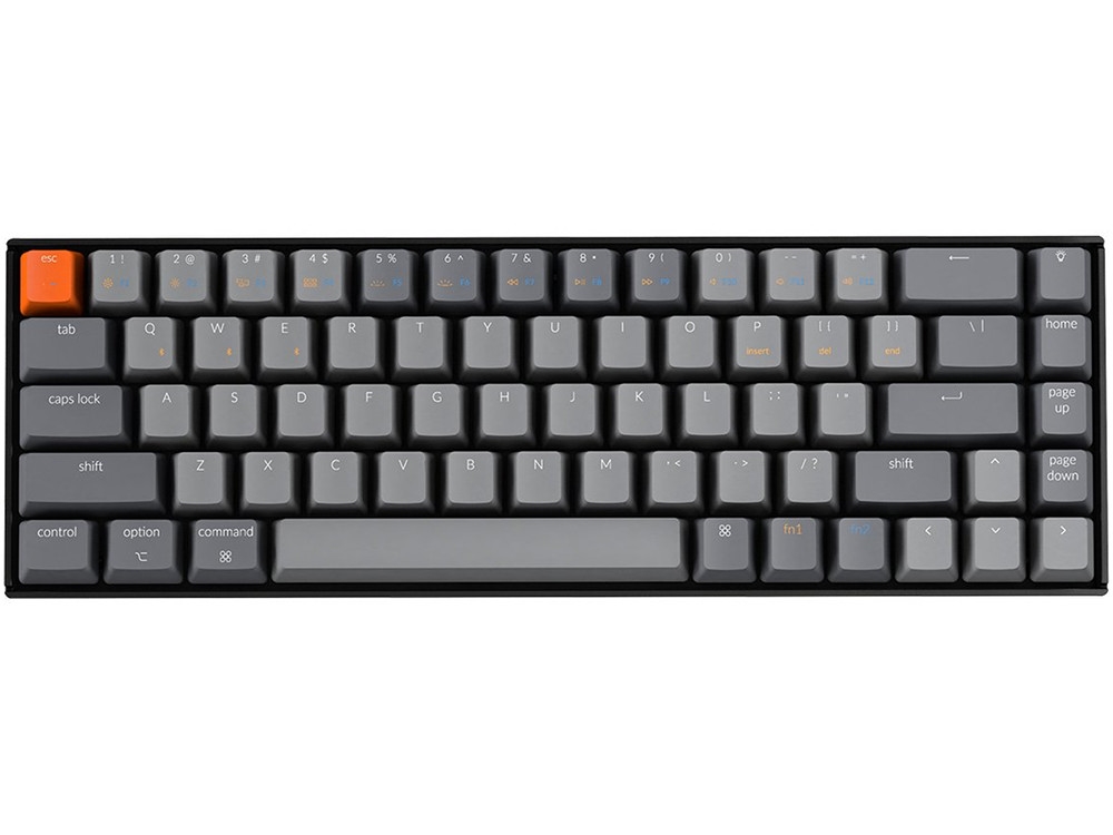 Keychron USA K6 Bluetooth RGB Backlit Tactile Mac/PC 65% Keyboard