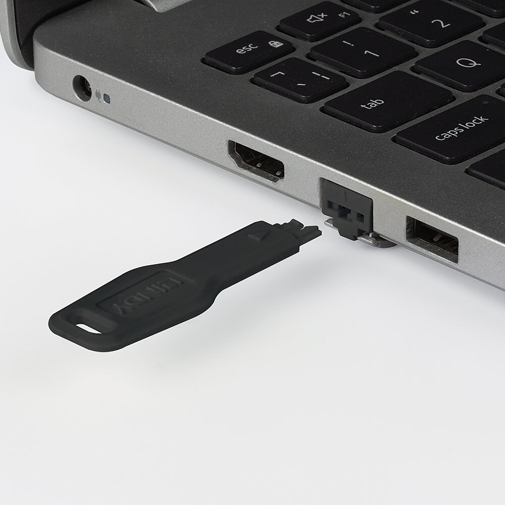 Lindy RJ45 Port Blockers - Black