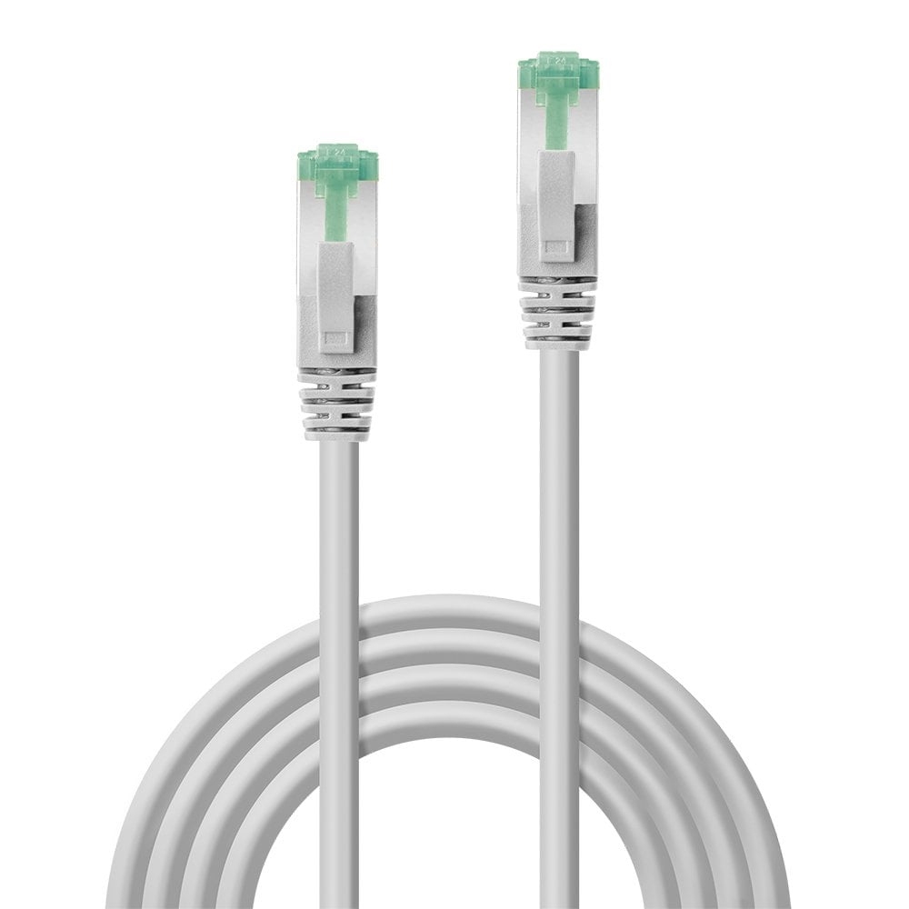 Lindy 10m Cat.6A S/FTP GRS TPE Cable, Grey