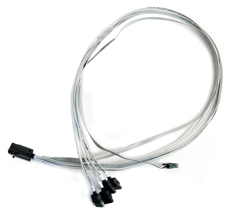 Microchip Technology 2279800-R Serial Attached SCSI (SAS) Cables - White
