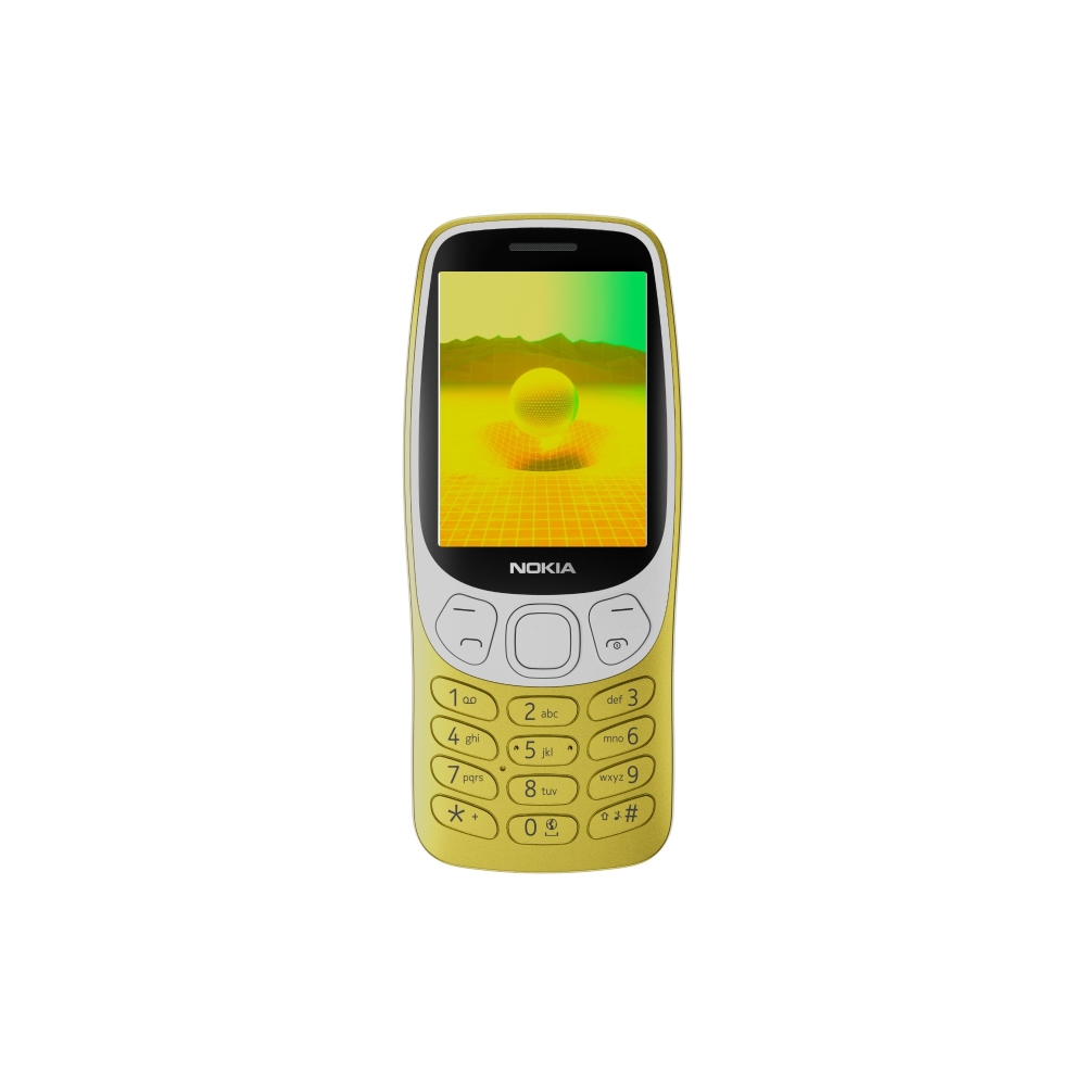 Nokia 64MB Mobile Phones - 2.4 Inches - 128MB - Gold
