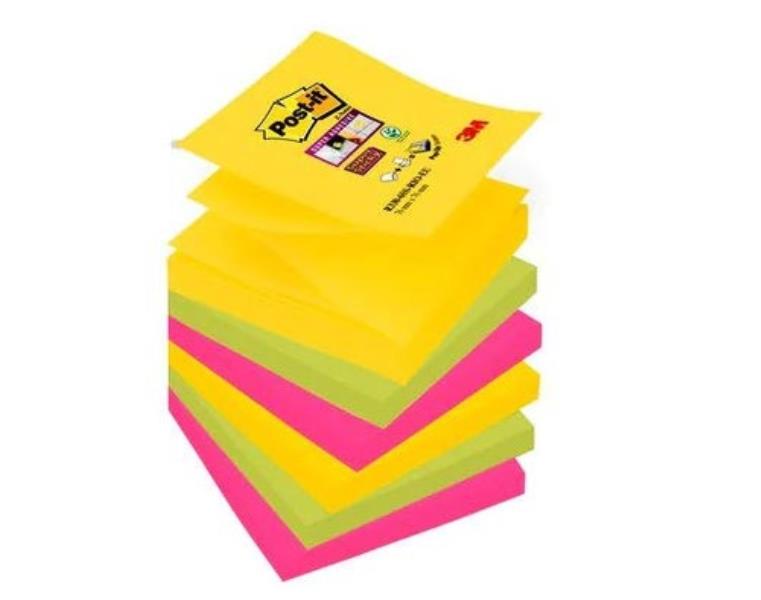 Post-It 76x76mm Note Paper - Multi