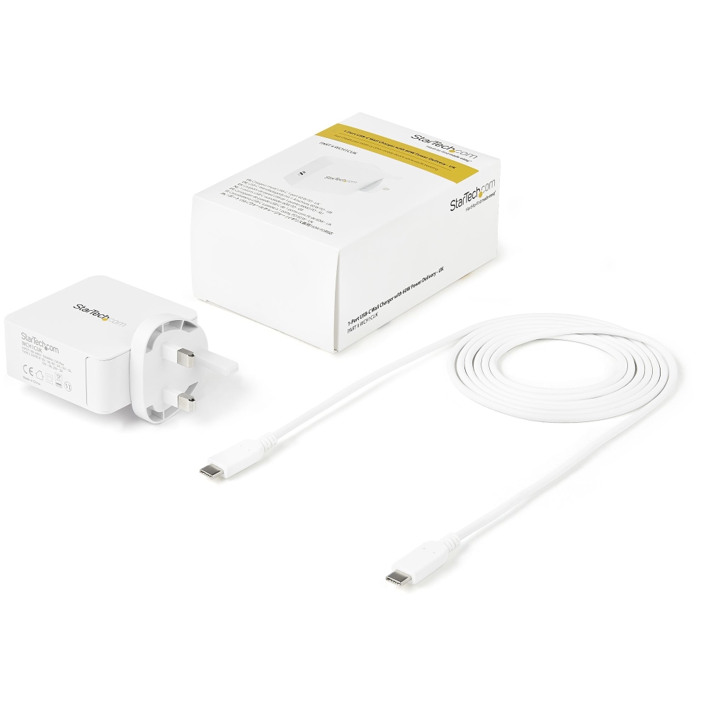 1 PORT USB-C WALL CHARGER 60W