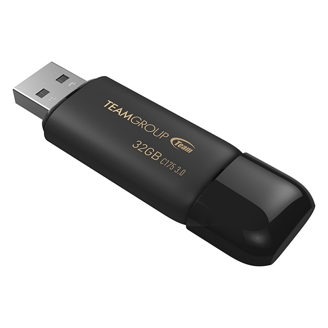 Team Group C175 USB Flash Drives - Black