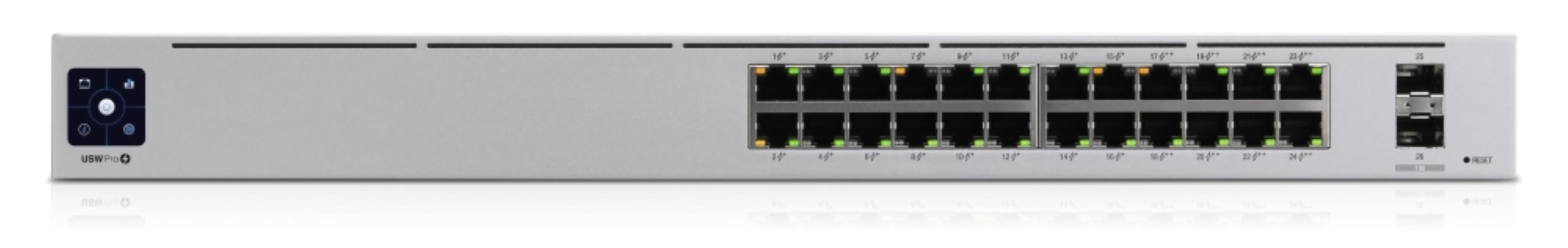 Ubiquiti 24-Port Network Switches - Silver