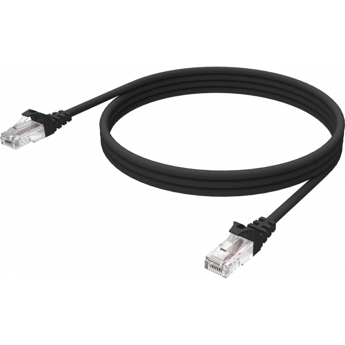 Vision 1MCAT6A Networking Cables - Black