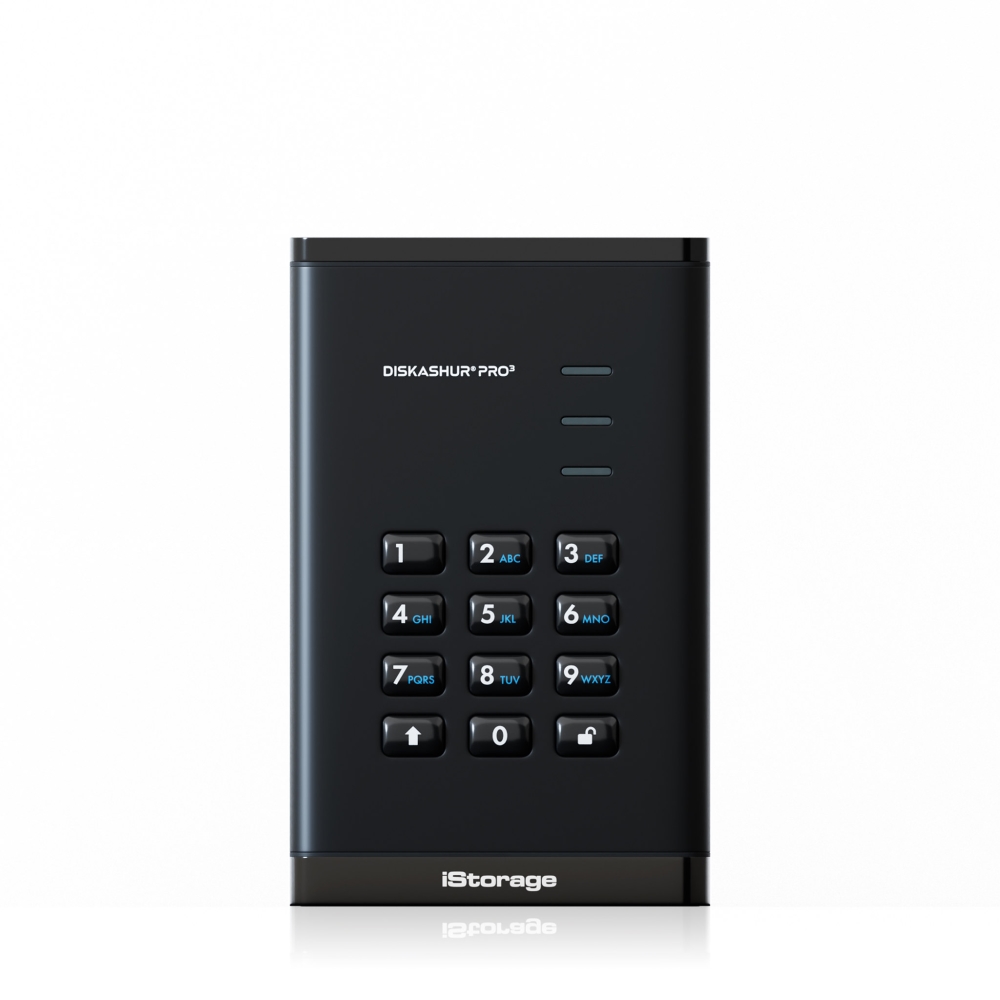 iStorage PRO3 External Solid State Drives - Black