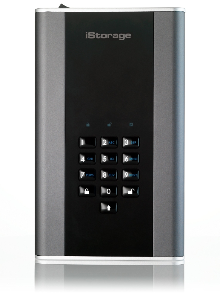 iStorage 256-bit External Hard Drives - Black