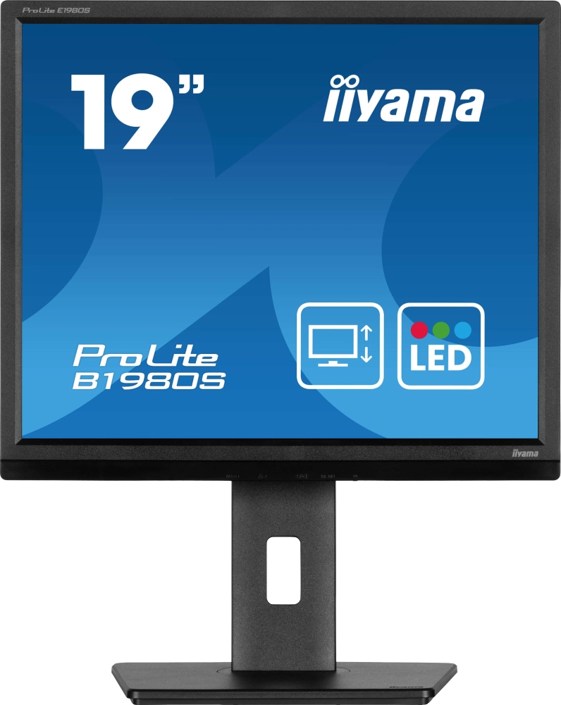 iiyama B1980S-B1 Computer Monitors - 19 Inches - Black