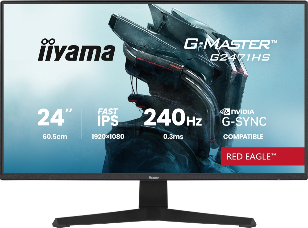 iiyama G2471HS-B1 Computer Monitors - 23.8 Inches - Black