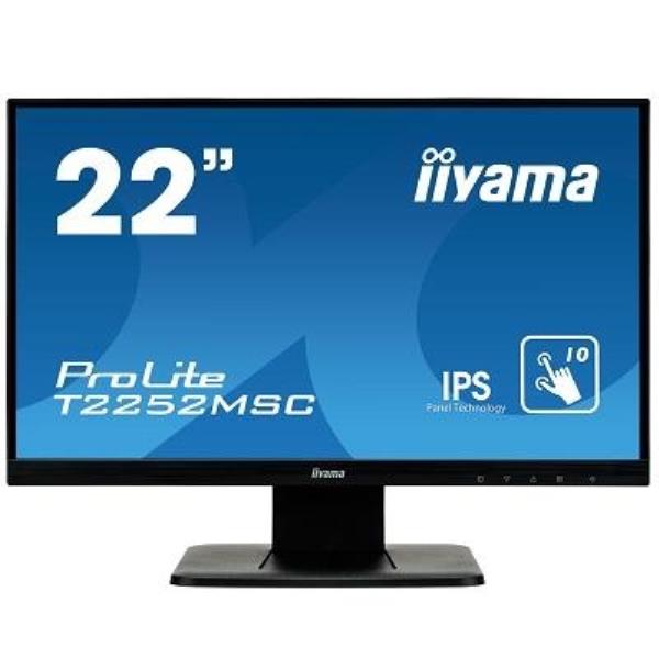 Iiyama T2252MSC-B2 Computer Monitors - 21.5 Inches - Black